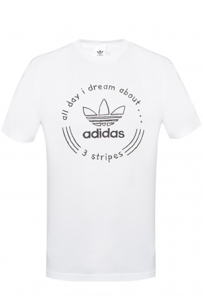 T-shirt with a printed logo, zdjęcie 1 T-shirt with a printed logo od ADIDAS Originals
